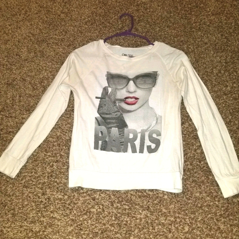 Long Sleeve On Fire T-Shirt